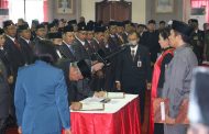 Pengucapan Sumpah/Janji Anggota DPRD Kabupaten Tabanan  Masa Bhakti 2014-2019