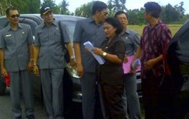 DPRD Kabupaten Tabanan Sidak Adanya Indikasi Pelanggaran Jalur Hijau  Di Kabupaten Tabanan