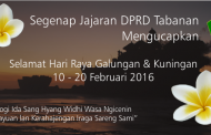 Selamat Hari Raya Galungan & Kuningan 10 - 20 Februari 2016