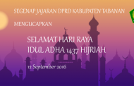 Selamat Hari Raya Idul Adha 1437 Hijriyah