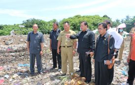 Komisi II Sidak Sistem Pengolahan Sampah Di TPA Mandung Pastikan Sampah Bermanfaat