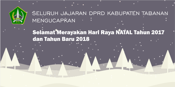 Selamat Hari Raya Natal  DPRD Tabanan