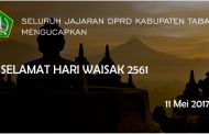 Selamat Hari Raya Waisak 2561