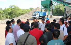 KUNJUNGAN LAPANGAN KOMISI I DAN KOMISI II  DPRD KABUPATEN TABANAN  KE PT. PROBOCINDO TUNGGAL TARUNA