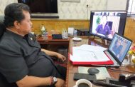 Di Tengah Pandemi Corona, DPRD Tabanan Gelar Rapat Paripurna Lewat Teleconference