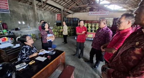 DPRD Tabanan Pantau Distribusi LPG 3 Kg, Pastikan Tidak Ada Kelangkaan