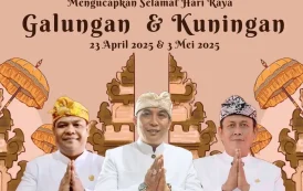 Pimpinan DPRD Tabanan Ucapkan Selamat Hari Raya Galungan dan Kuningan