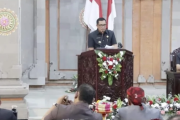 Hadiri Rapat Paripurna DPRD Kabupaten Tabanan, Bupati Sanjaya Sampaikan Empat Ranperda Strategis