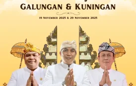 Rayakan Galungan–Kuningan, DPRD Tabanan Harapkan Harmoni bagi Masyarakat